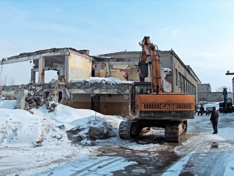 2006.03 - Warszawa - Demolishing the production floor