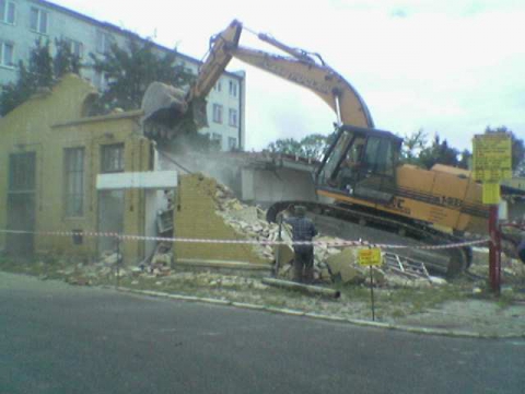 2005.06 - Chełm - Demolishing buildings workshop